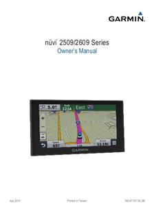 Garmin Nuvi 2509 manual. Camera Instructions.